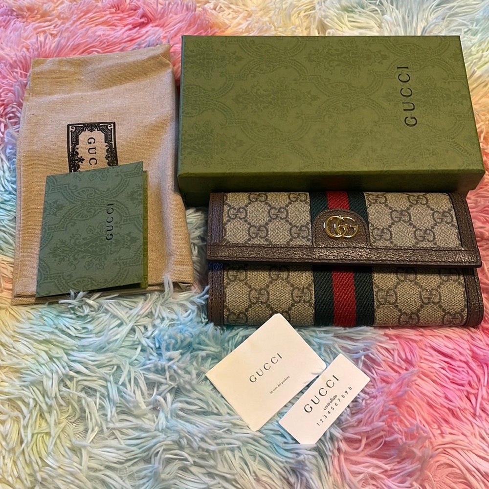 Gucci ophidia wallet mint condition
